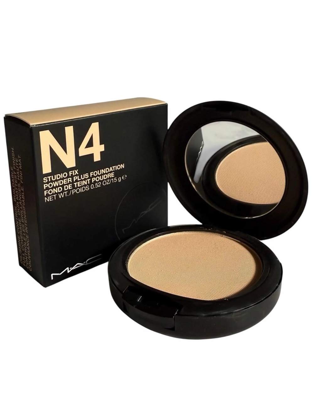 MAC Cosmetics Studio Fix Powder Plus Foundation -N4- [ORIGINAL FORMULA] NEW